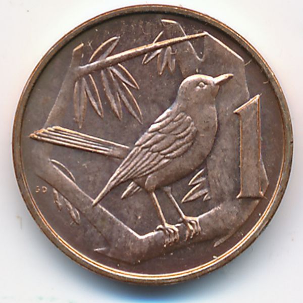 Каймановы острова, 1 цент (2002 г.)
