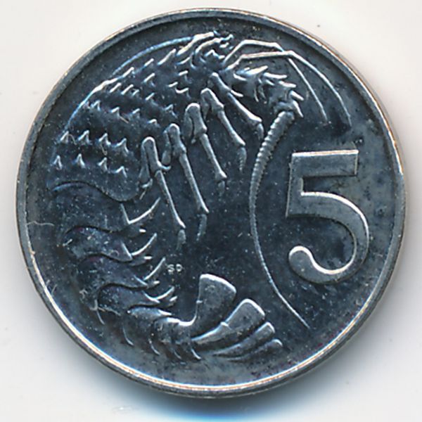 Каймановы острова, 5 центов (2005 г.)