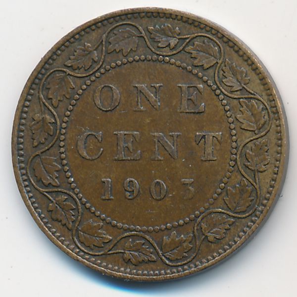 Канада, 1 цент (1903 г.)