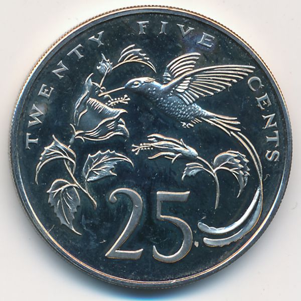 Ямайка, 25 центов (1971 г.)