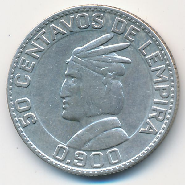 Гондурас, 50 сентаво (1937 г.)