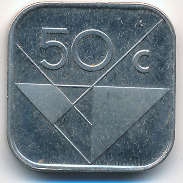 Аруба, 50 центов (2014 г.)