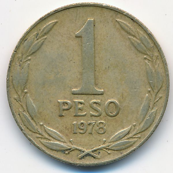 Чили, 1 песо (1978 г.)