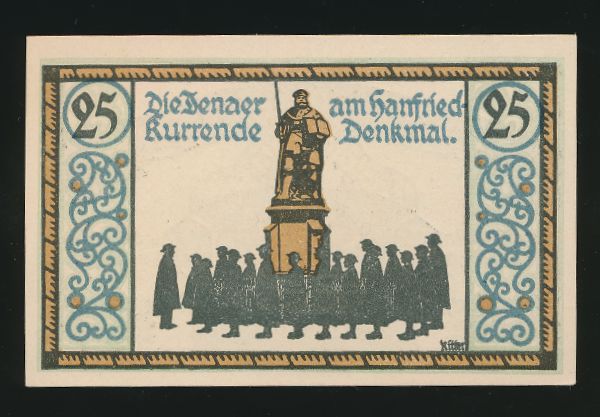 Нотгельды Германии, 25 пфеннигов (1921 г.)