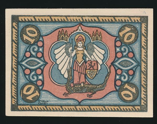 Нотгельды Германии, 10 пфеннигов (1921 г.)