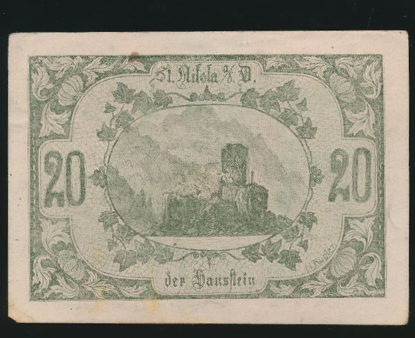 Нотгельды Австрии, 20 геллеров (1920 г.)