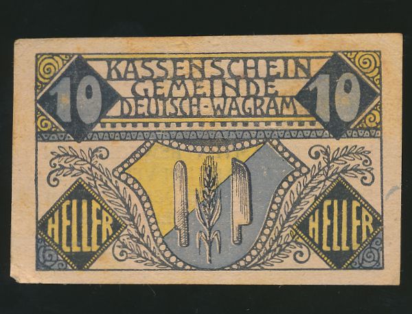 Нотгельды Австрии, 10 геллеров (1920 г.)