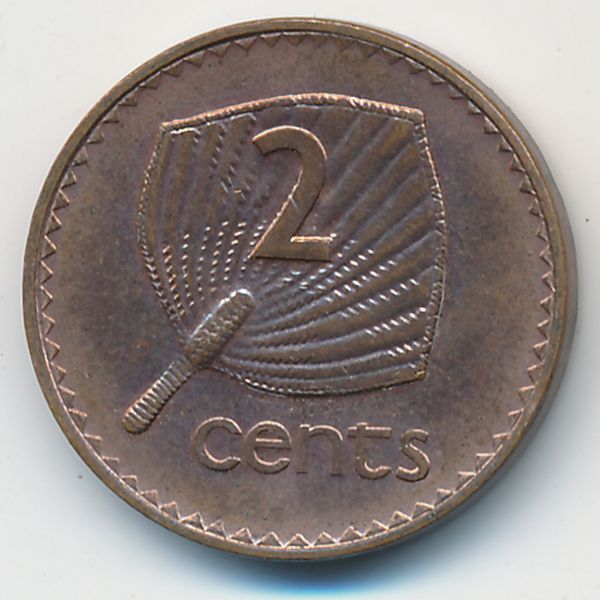 Фиджи, 2 цента (2001 г.)