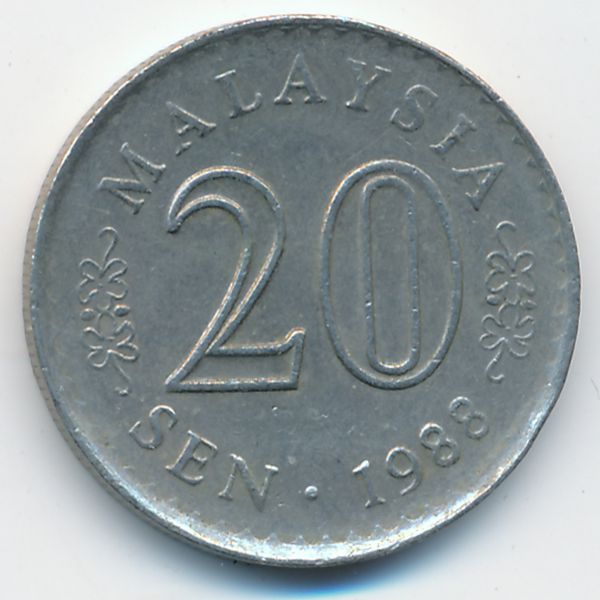 Малайзия, 20 сен (1988 г.)