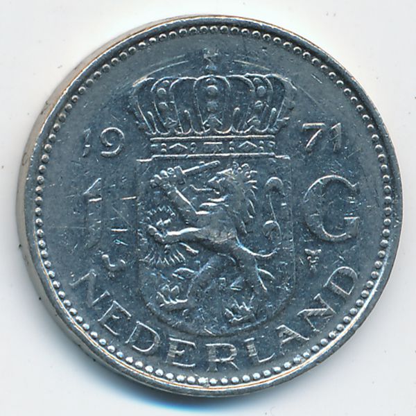 Нидерланды, 1 гульден (1971 г.)