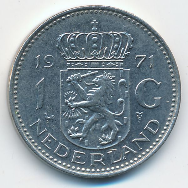 Нидерланды, 1 гульден (1971 г.)