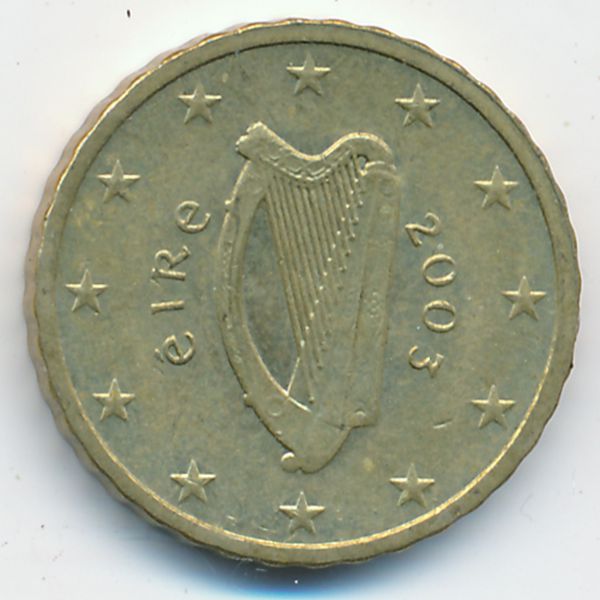 Ирландия, 10 евроцентов (2003 г.)