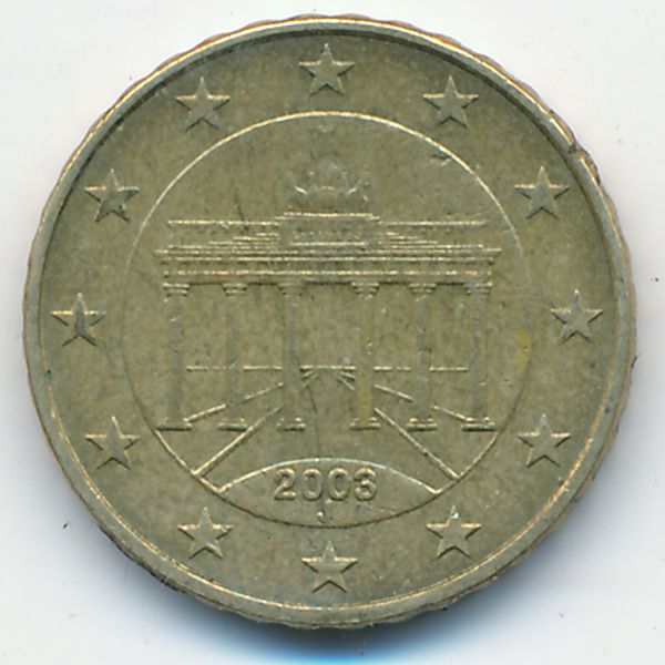 Германия, 10 евроцентов (2003 г.)