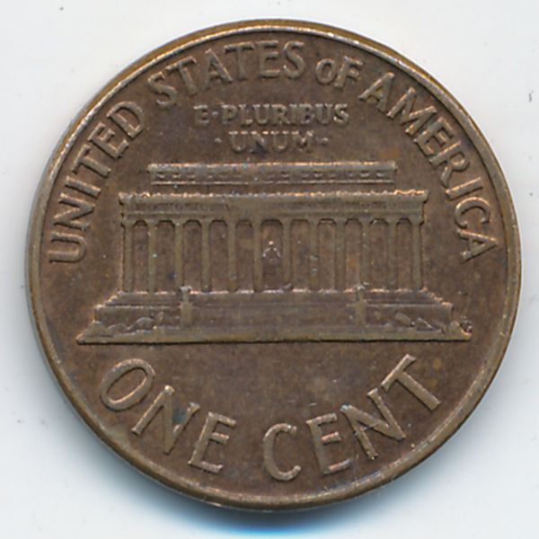 США, 1 цент (1961 г.)