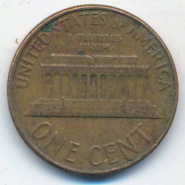 США, 1 цент (1962 г.)