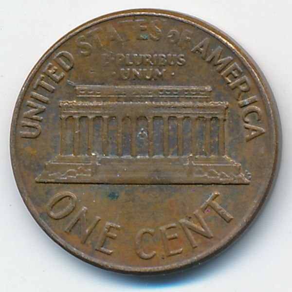 США, 1 цент (1972 г.)