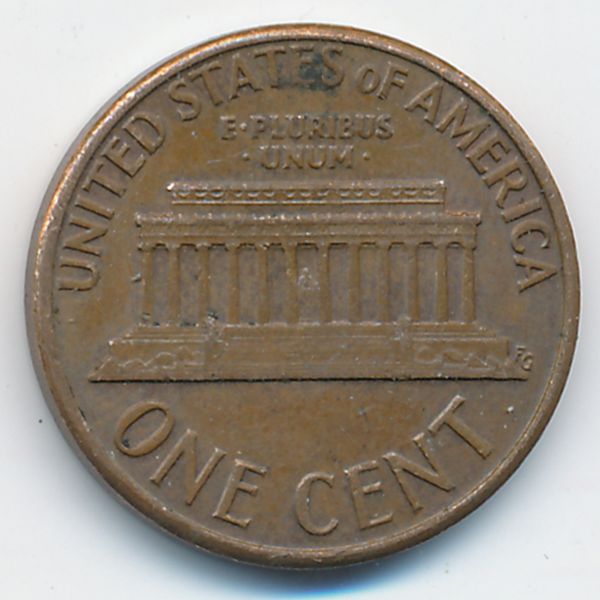 США, 1 цент (1974 г.)