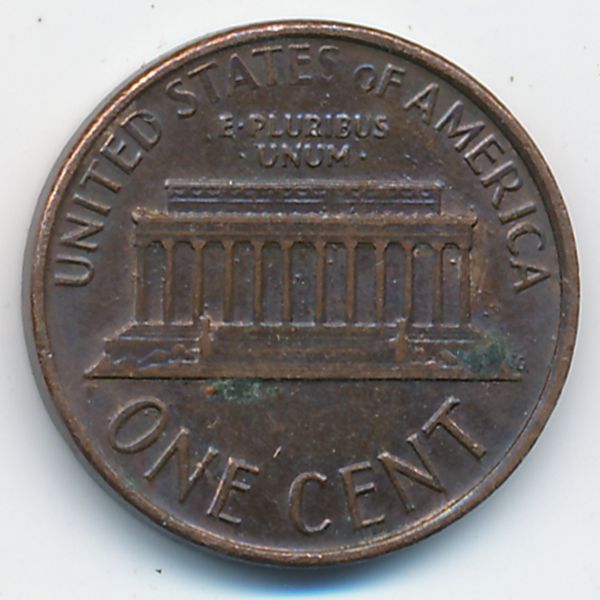 США, 1 цент (1986 г.)