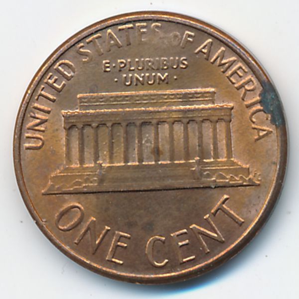 США, 1 цент (1986 г.)