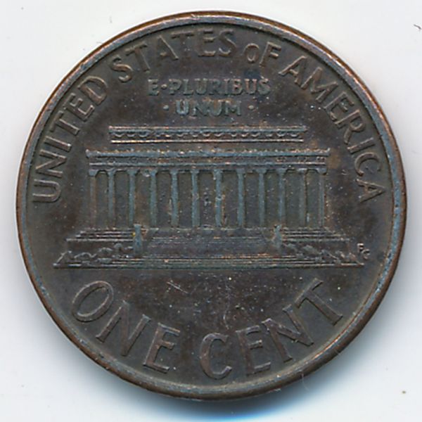 США, 1 цент (1993 г.)