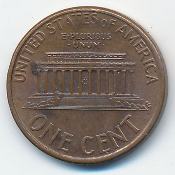 США, 1 цент (1995 г.)