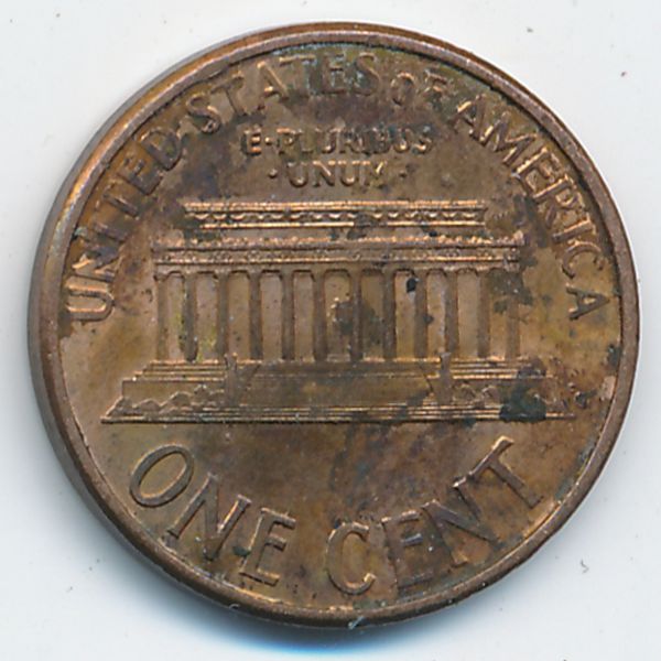 США, 1 цент (1995 г.)