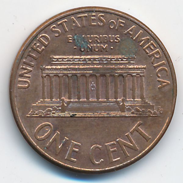 США, 1 цент (1998 г.)