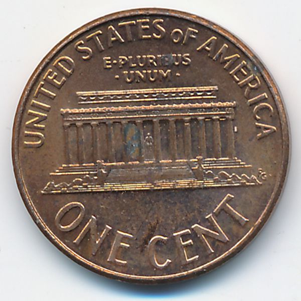 США, 1 цент (2007 г.)