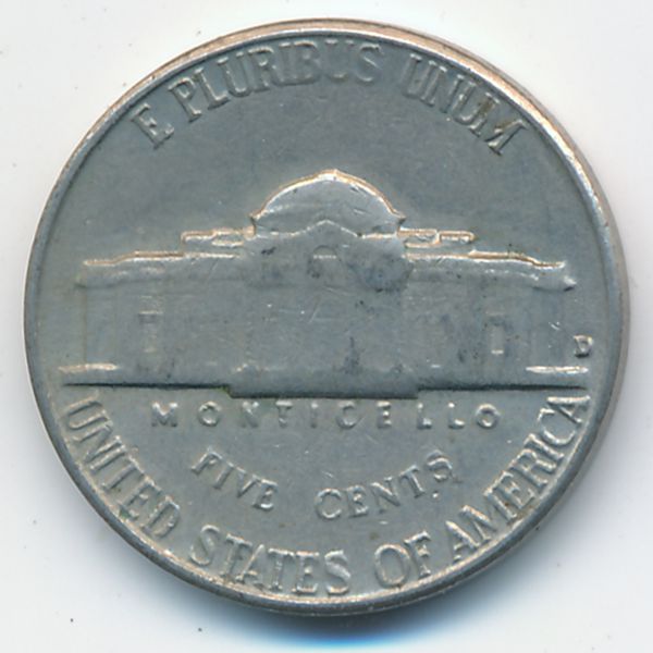 США, 5 центов (1962 г.)