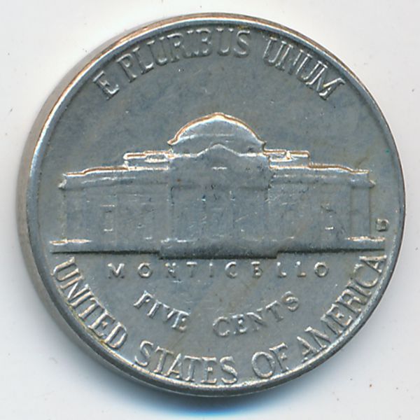США, 5 центов (1962 г.)