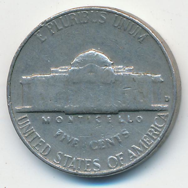 США, 5 центов (1964 г.)