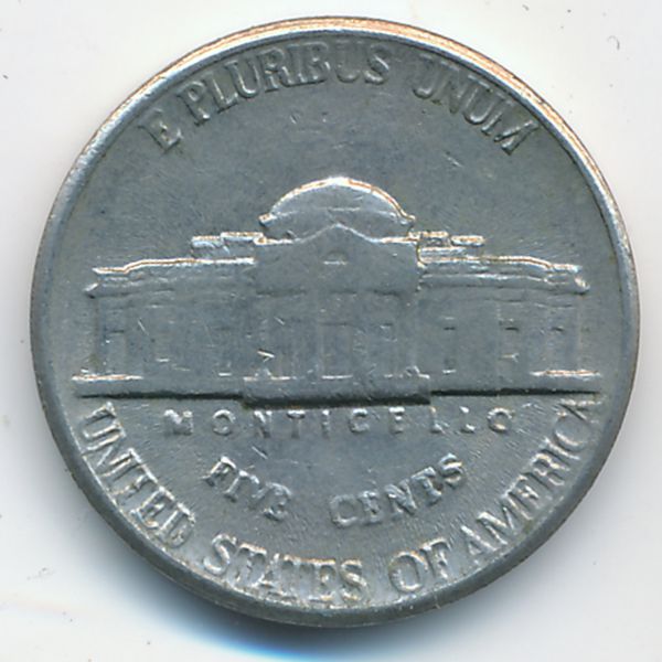 США, 5 центов (1987 г.)