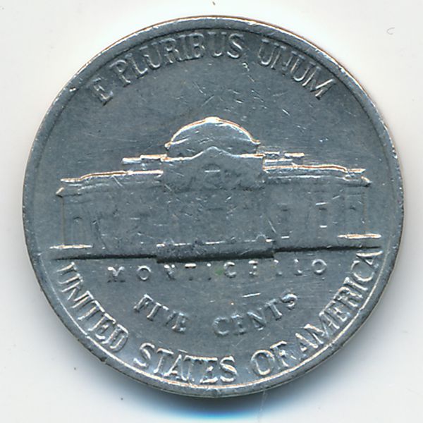 США, 5 центов (1988 г.)