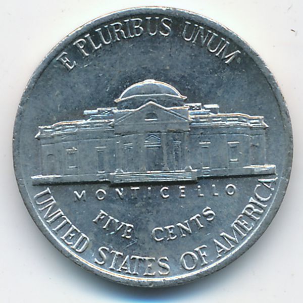 США, 5 центов (1996 г.)
