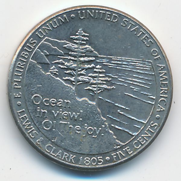 США, 5 центов (2005 г.)