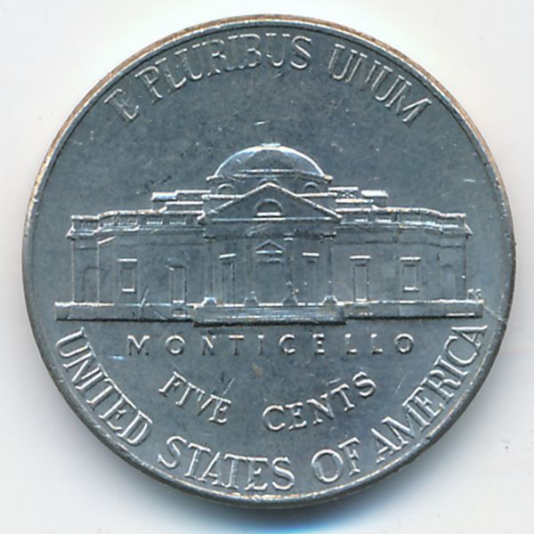 США, 5 центов (2007 г.)