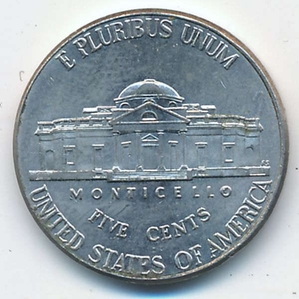 США, 5 центов (2015 г.)