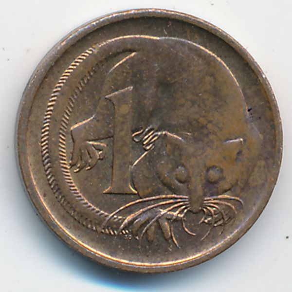 Австралия, 1 цент (1989 г.)