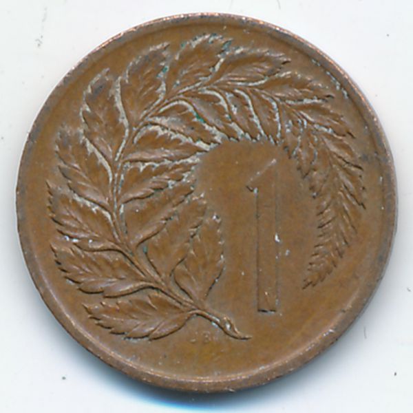 Новая Зеландия, 1 цент (1967 г.)