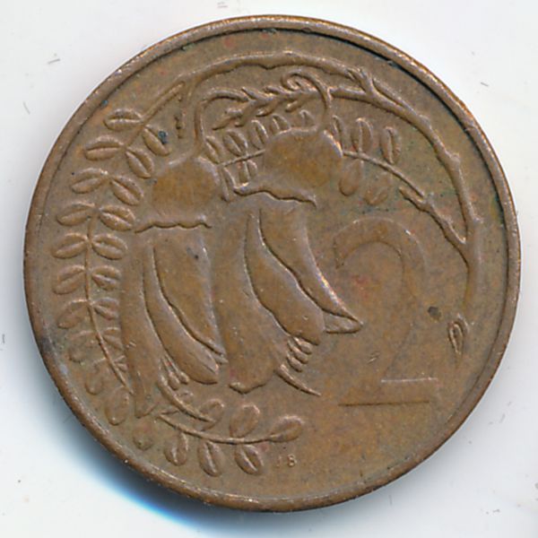 Новая Зеландия, 2 цента (1984 г.)