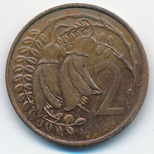 Новая Зеландия, 2 цента (1985 г.)