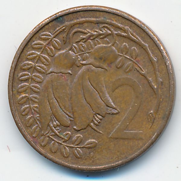 Новая Зеландия, 2 цента (1985 г.)