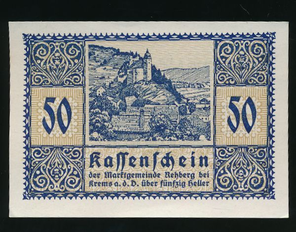 Нотгельды Австрии, 50 геллеров (1920 г.)