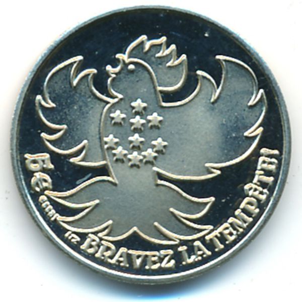 Остров Сен-Поль., 5 евро (2005 г.)