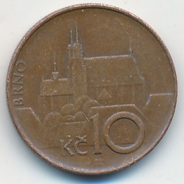 Чехия, 10 крон (1995 г.)