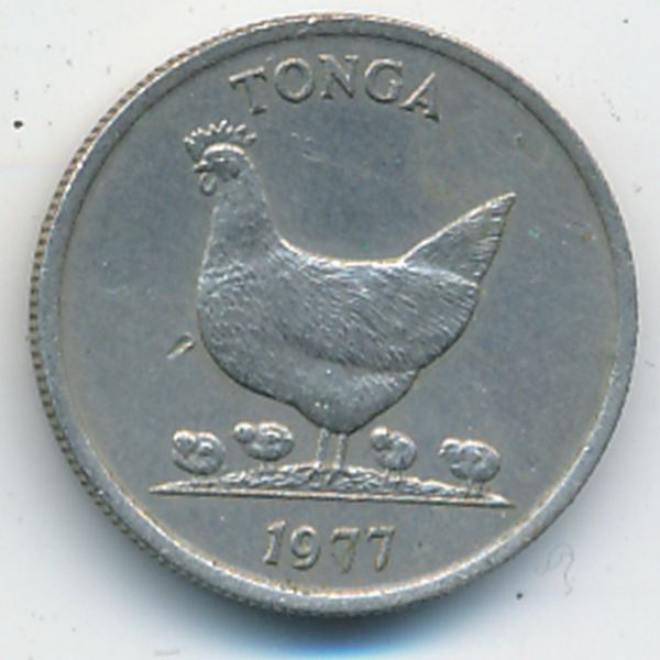 Тонга, 5 сенити (1977 г.)