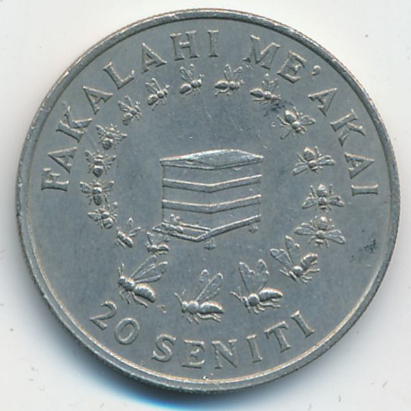 Тонга, 20 сенити (1979 г.)