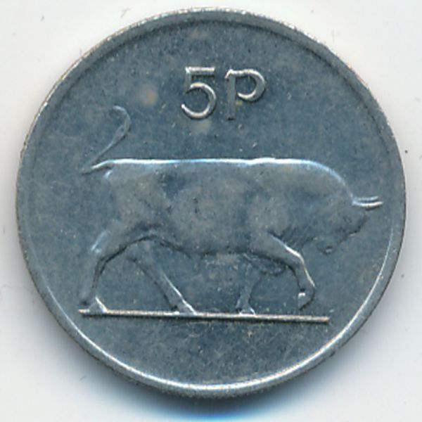 Ирландия, 5 пенсов (1978 г.)