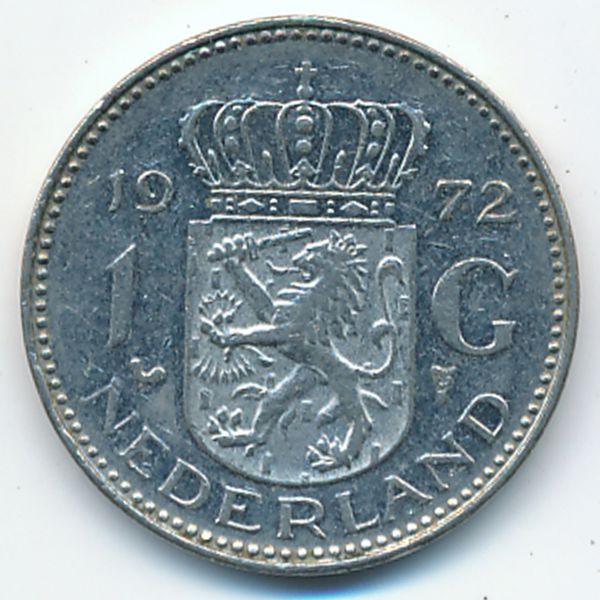 Нидерланды, 1 гульден (1972 г.)