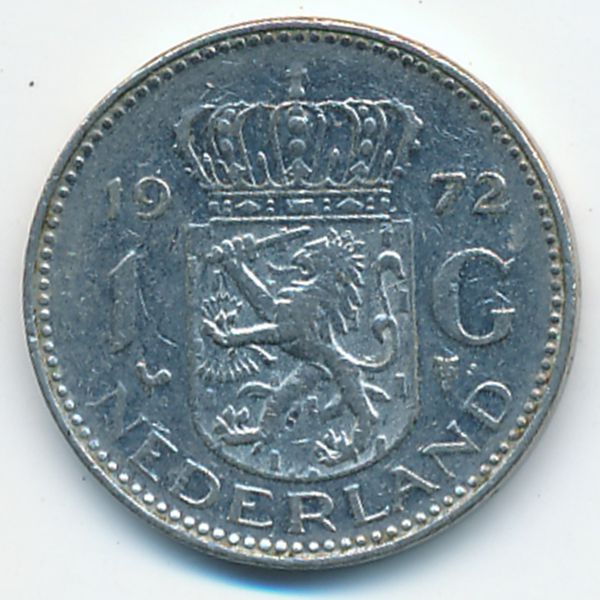 Нидерланды, 1 гульден (1972 г.)